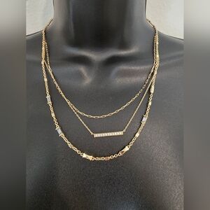 Kendra Scott Addison Multi Strand Necklace Gold